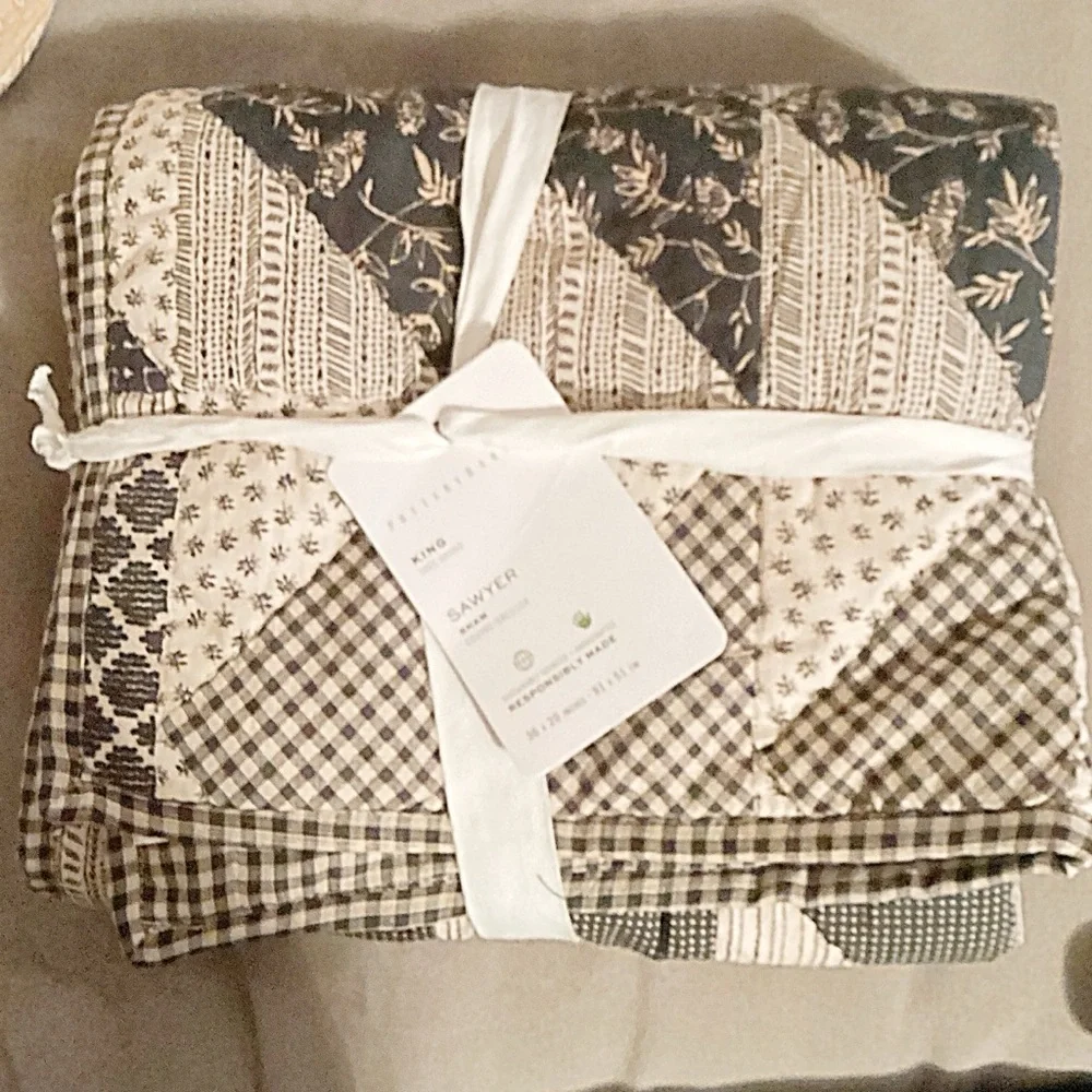 Pottery Barn Sawyer Pillow Shams